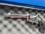 SALE PENDING - HORACIO- COLT SINGLE ACTION ARMY 45LC NICKEL FINISH 5 1/2