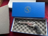 SALE PENDING - HORACIO- COLT SINGLE ACTION ARMY 45LC NICKEL FINISH 5 1/2