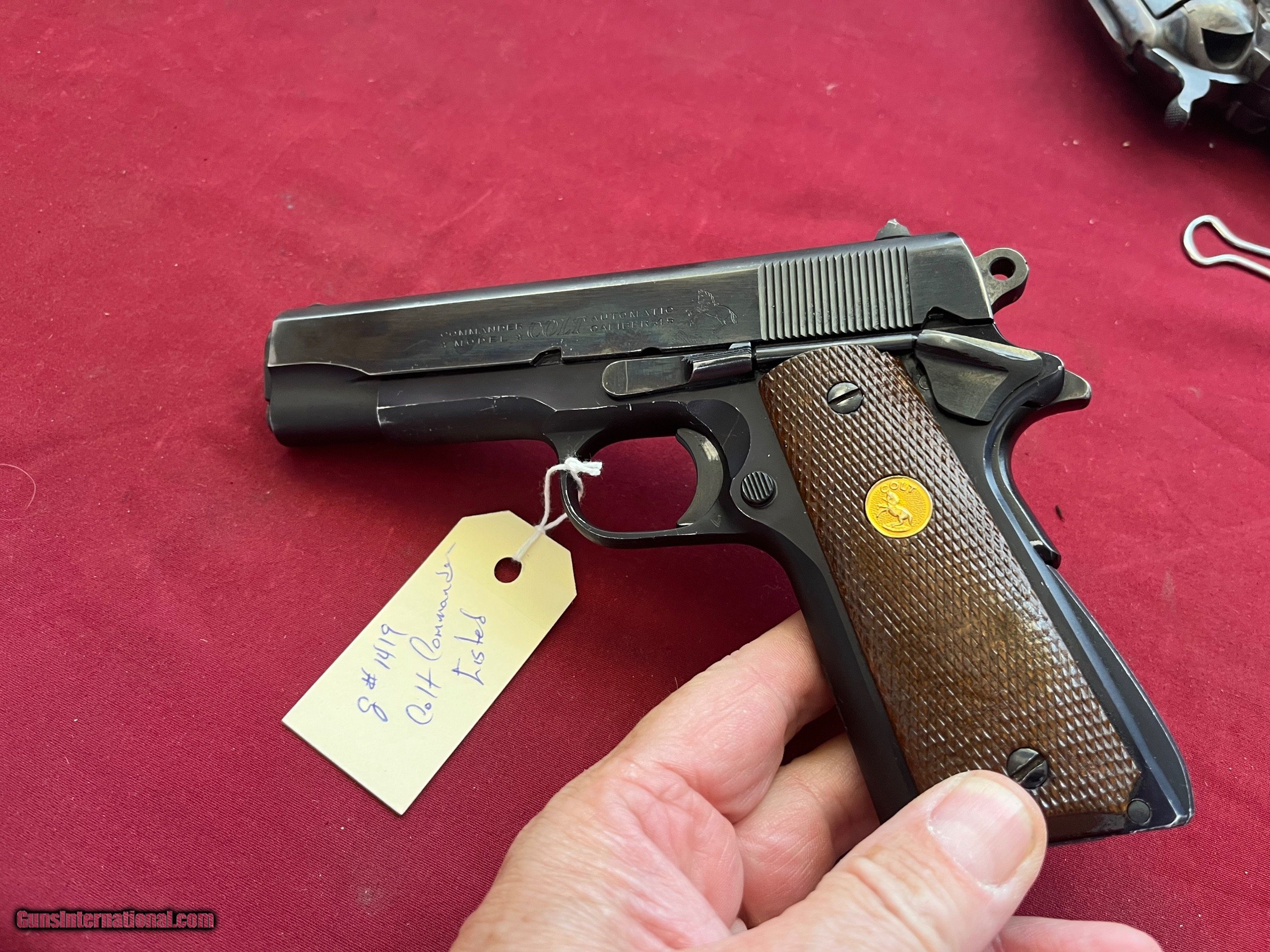 Sale Pending Frank Colt 1911 Commander Light Weight Semi Auto Pistol 45acp