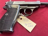 GERMAN WALTHER NAZI P38 SEMI AUTO PISTOL 9MM AC42 - 9 of 16