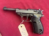 GERMAN WALTHER NAZI P38 SEMI AUTO PISTOL 9MM AC42 - 1 of 16