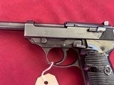 GERMAN WALTHER NAZI P38 SEMI AUTO PISTOL 9MM AC42 - 3 of 16