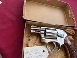 Sale pending- Brian- SMITH & WESSON MODEL 49 REVOLVER 38 SPECIAL NICKEL FINISH - 2 of 12