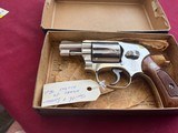 Sale pending- Brian- SMITH & WESSON MODEL 49 REVOLVER 38 SPECIAL NICKEL FINISH - 4 of 12