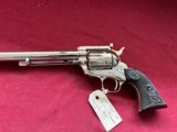 COLT NED BUNTLINE NEW FRONTIER REVOLVER 45LC NICKEL - 12 INCH BARREL - 7 of 13