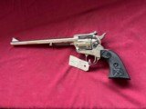 COLT NED BUNTLINE NEW FRONTIER REVOLVER 45LC NICKEL - 12 INCH BARREL - 1 of 13