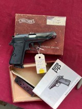 sale pending -john-GERMAN WALTHER MODEL PP SEMI AUTO PISTOL 32ACP WITH BOX - 13 of 14