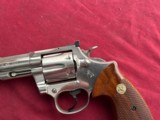 COLT TROOPER III NICKEL REVOLVER 357 MAGNUM 4