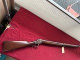 WINCHESTER MODEL 1885 HIGH WALL SINGLE SHOT RIFLE 22 LONG MADE IN 1917 - 2 of 20