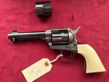 sale pending - denny - COLT 3RD GEN SINGLE ACTION ARMY REVOLVER
45 COLT & 45ACP DUAL CYLINDER IVORY GRIPS - 2 of 14