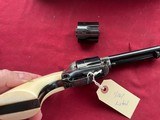 sale pending - denny - COLT 3RD GEN SINGLE ACTION ARMY REVOLVER
45 COLT & 45ACP DUAL CYLINDER IVORY GRIPS - 8 of 14