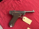 WWII LUGER S/42 DATED 1936 P08 SEMI A UTO PISTOL 9MM - 4 of 22