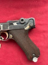 WWII LUGER S/42 DATED 1936 P08 SEMI A UTO PISTOL 9MM - 10 of 22