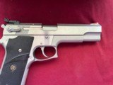 soldSMITH & WESSON MODEL 645 SEMI AUTO STAINLESS PISTOL 45ACP W/ BOX - 3 of 12