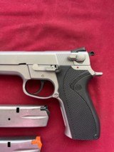sale pending -mile-- SMITH & WESSON MODEL 5906 STAINLESS SEMI AUTO PISTOL 9MM - 6 of 12