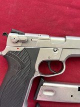 sale pending -mile-- SMITH & WESSON MODEL 5906 STAINLESS SEMI AUTO PISTOL 9MM - 3 of 12