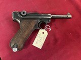 GERMAN S/42 NAZI P08 LUGER SEMI AUTO PISTOL 9MM 1938 DATED - 1 of 23