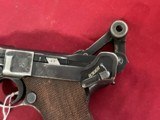 GERMAN S/42 NAZI P08 LUGER SEMI AUTO PISTOL 9MM 1938 DATED - 10 of 23