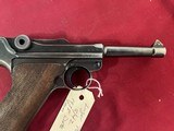 GERMAN S/42 NAZI P08 LUGER SEMI AUTO PISTOL 9MM 1938 DATED - 2 of 23