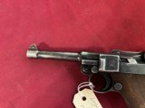 GERMAN S/42 NAZI P08 LUGER SEMI AUTO PISTOL 9MM 1938 DATED - 5 of 23