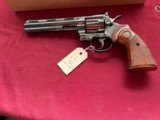 Sale pending-zackary -COLT PYTHON REVOLVER BLUED -6 INCH BARREL- VERY NICE -MADE IN 1977 - 4 of 15