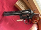 Sale pending-zackary -COLT PYTHON REVOLVER BLUED -6 INCH BARREL- VERY NICE -MADE IN 1977 - 7 of 15