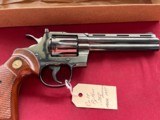 Sale pending-zackary -COLT PYTHON REVOLVER BLUED -6 INCH BARREL- VERY NICE -MADE IN 1977 - 2 of 15