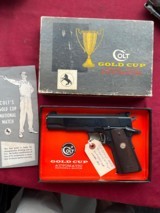 COLT NATIONAL MATCH 1911 38 SPECIAL MID RANGE - 1 of 16
