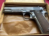 COLT GOVERNMENT MODEL 1911 SEMI AUTO PISTOL 45 ACP WITH BOX - 4 of 21