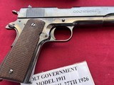 COLT GOVERNMENT MODEL 1911 SEMI AUTO PISTOL 45 ACP WITH BOX - 9 of 21