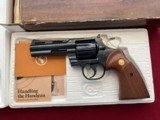 COLT PYTHON REVOLVER 3578 MAGNUM MADE IN 1977 WITH BOX - 1 of 15