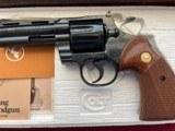 COLT PYTHON REVOLVER 3578 MAGNUM MADE IN 1977 WITH BOX - 8 of 15
