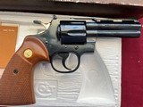 COLT PYTHON REVOLVER 3578 MAGNUM MADE IN 1977 WITH BOX - 3 of 15