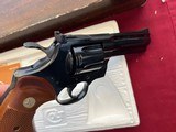 COLT PYTHON REVOLVER 3578 MAGNUM MADE IN 1977 WITH BOX - 11 of 15
