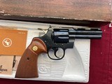 COLT PYTHON REVOLVER 3578 MAGNUM MADE IN 1977 WITH BOX - 6 of 15