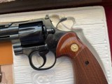 COLT PYTHON REVOLVER 3578 MAGNUM MADE IN 1977 WITH BOX - 5 of 15