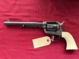sale pending - tom - COLT SINGLE ACTION ARMY 3RD GEN REVOLVER 45LCIVORY GRIPS 7 1/2