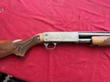 ITHACA MODEL 37 FEATHERLIGHT 12GA PUMP SHOTGUN ( MOD. CHOKE) - 1 of 17