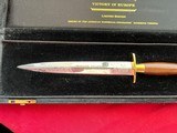 SALE PENDING - MIKE- WORLD WAR II VICTORY IN EUROPE FIGHTING KNIFEVICTORY MAY 8TH 1945 - 2 of 8