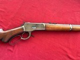 Sale pending-Tim- RARE - WINCHESTER MODEL 1892 SADDLE RING TRAPPER SEMI DELUXE CARBINE 44 W.C.F 16 
