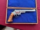 Sale pending-michael -SMITH & WESSON MODEL 57 NO DASH REVOLVER 41 MAGNUM NICKEL 8 3/8