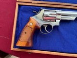 Sale pending-michael -SMITH & WESSON MODEL 57 NO DASH REVOLVER 41 MAGNUM NICKEL 8 3/8