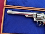 Sale pending-michael -SMITH & WESSON MODEL 57 NO DASH REVOLVER 41 MAGNUM NICKEL 8 3/8