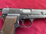 WW II GERMAN NAZI HIH POWER 935 SEMI AUTO 9mm PISTOL - 12 of 20