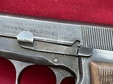 WW II GERMAN NAZI HIH POWER 935 SEMI AUTO 9mm PISTOL - 5 of 20