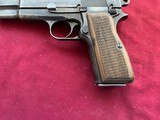 WW II GERMAN NAZI HIH POWER 935 SEMI AUTO 9mm PISTOL - 3 of 20