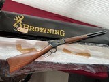 Sale pending - Clint BROWNING MODEL 1886 SADDLE RING CARBINE 45/70 GOV'T WITH BOX - 1 of 13