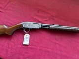 WINCHESTER MODEL 61 PUMP ACTION TAKEDOWN 22LR RIFLE - ENGRAVED - - 8 of 22