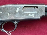 WINCHESTER MODEL 61 PUMP ACTION TAKEDOWN 22LR RIFLE - ENGRAVED - - 3 of 22
