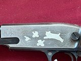 WINCHESTER MODEL 61 PUMP ACTION TAKEDOWN 22LR RIFLE - ENGRAVED - - 2 of 22